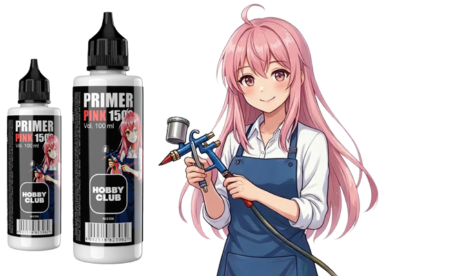 Hobby Club - Primer Pink 1500