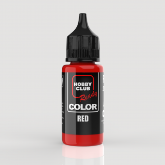 FX-4 Краска модельная "Ready color" - Red (Красный матовый 20мл.)