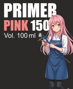 PP-6 Primer Pink 1500 грунтовка базовая цвет розовый - 100мл