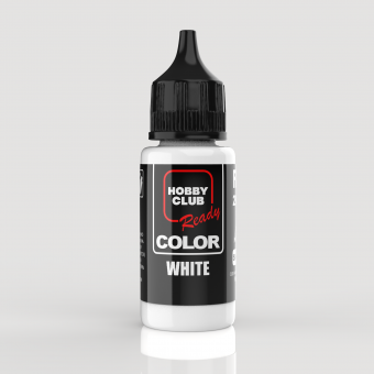 FX-2 Краска модельная "Ready color" - White (Белая матовая 20мл.)