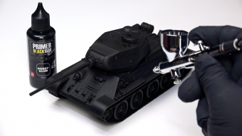PB-1 Primer Black 1500 грунтовка базовая цвет чёрный - 50мл